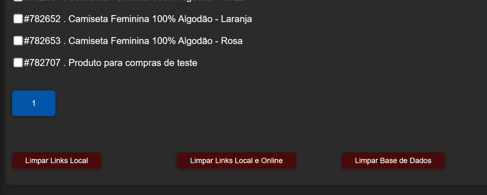 Botões Importantes